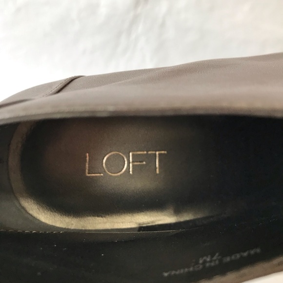 Loft Leather Heeled Ankle Booties - Picture 7 of 12